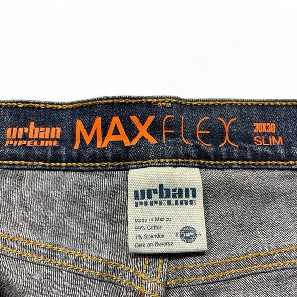 Urban Pipine Max Flex Slim Straight Jeans, Size 30x30 - Picture 7 of 7